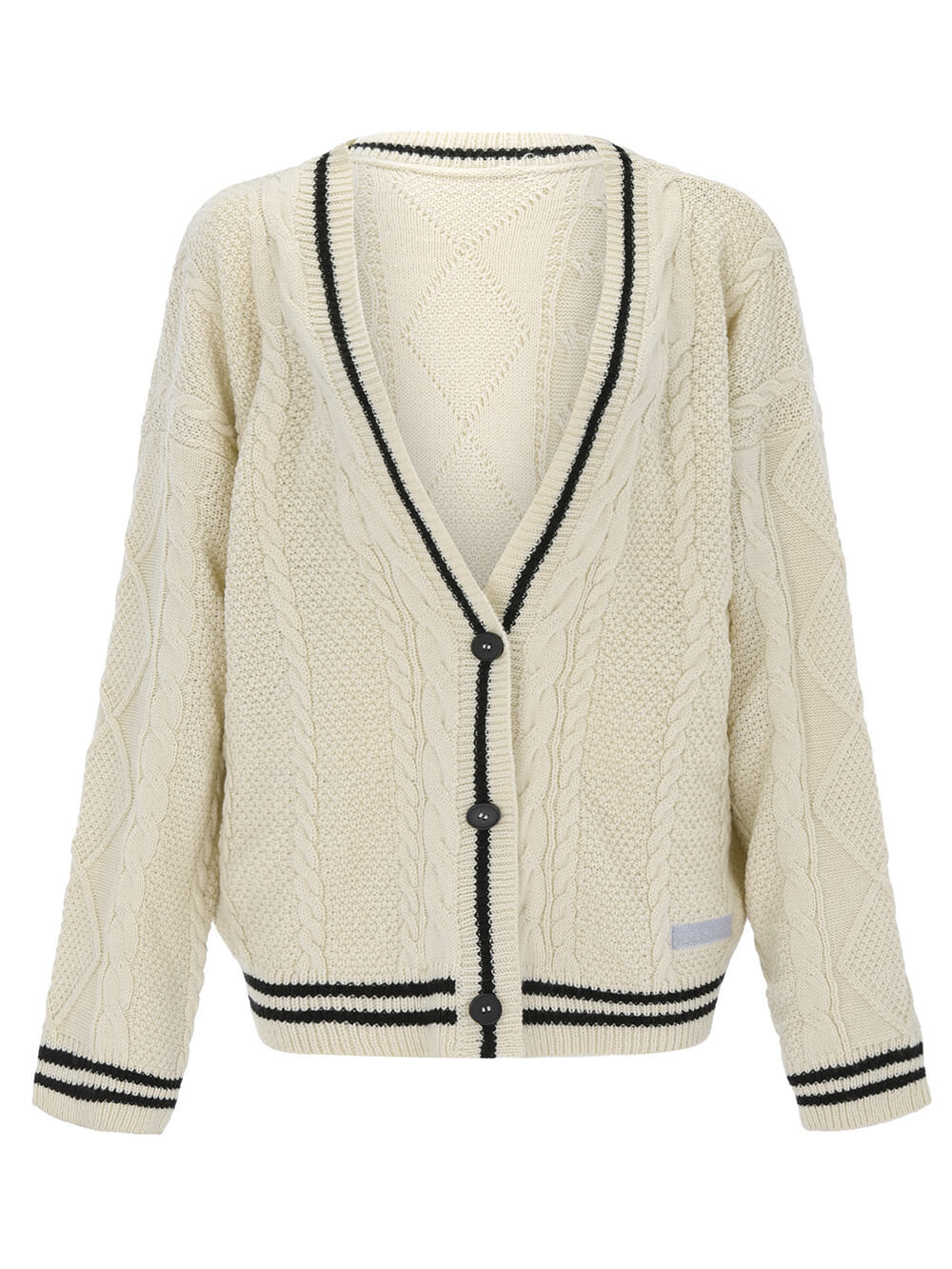 Loose Star Embroidered Cardigan-CALLISTARI