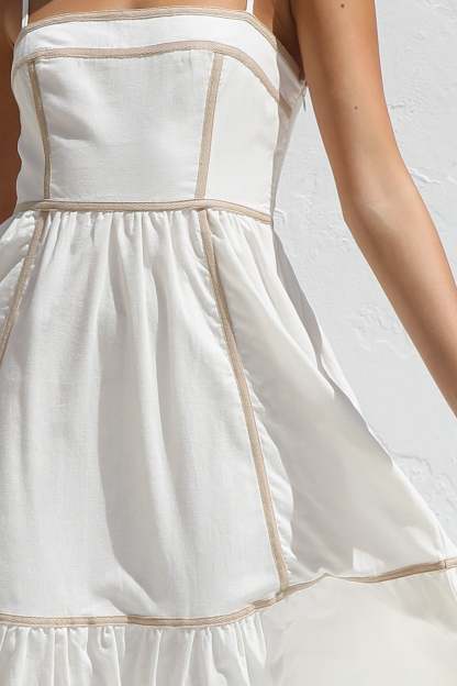 Quincy Dress WHITE-CALLISTARI