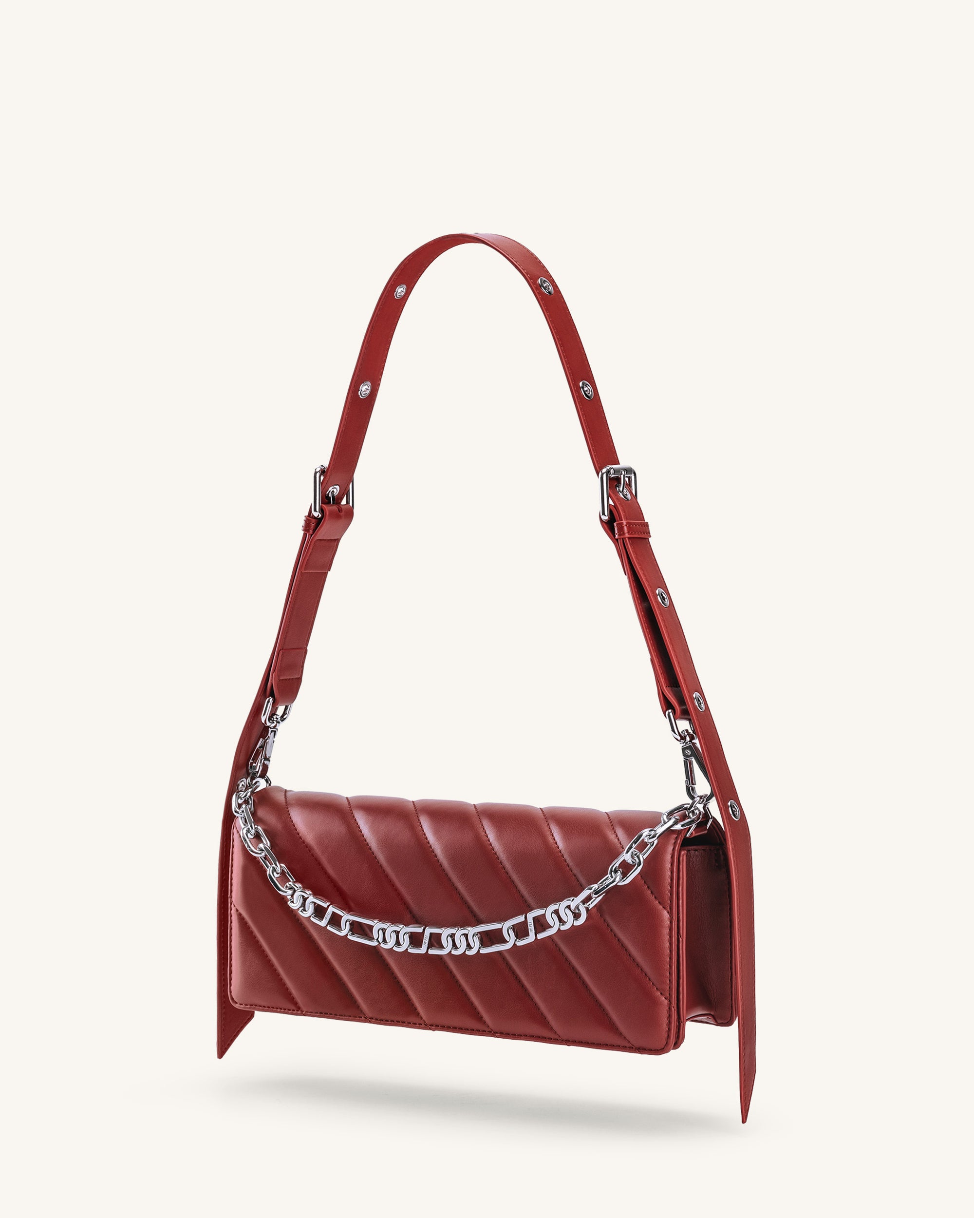 Sophie Crossbody Bag - Wine Red-Mesadic
