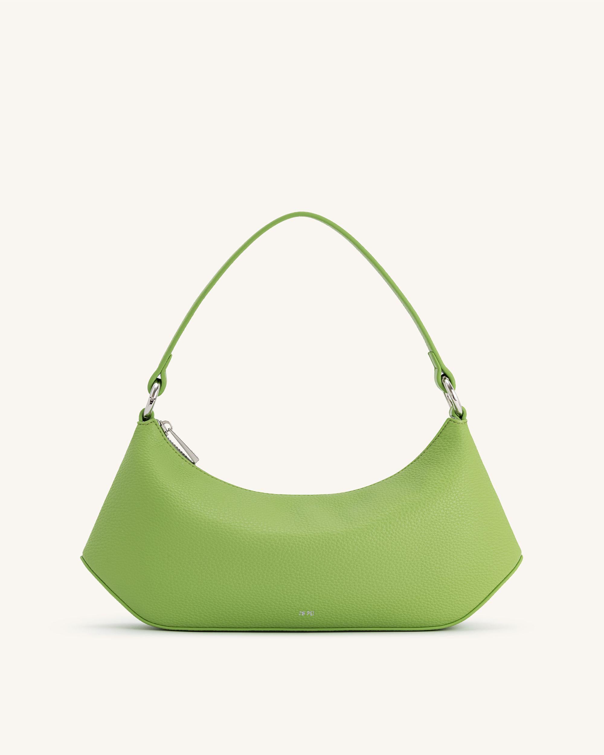 Lily Shoulder Bag - Green-Mesadic