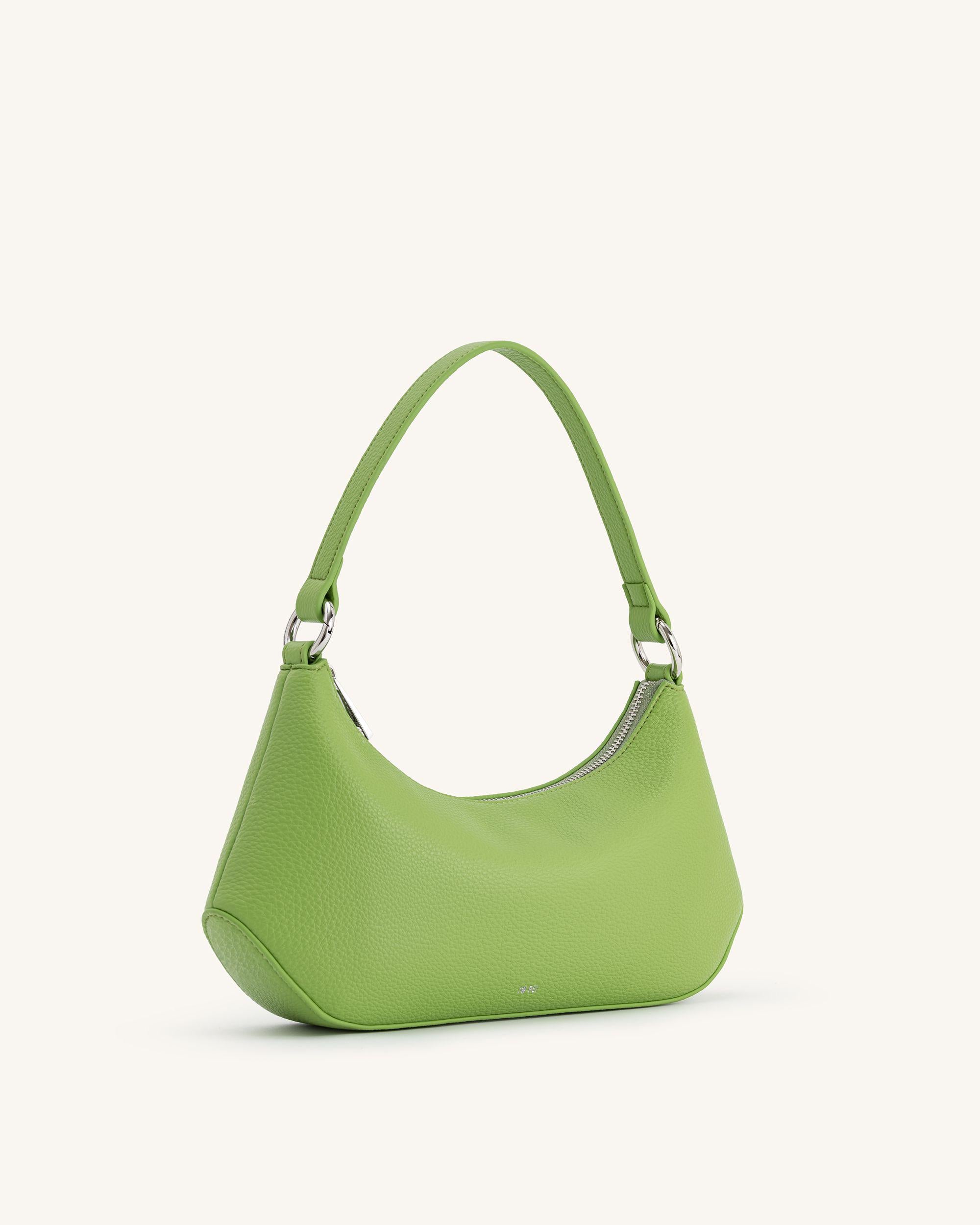 Lily Shoulder Bag - Green-Mesadic