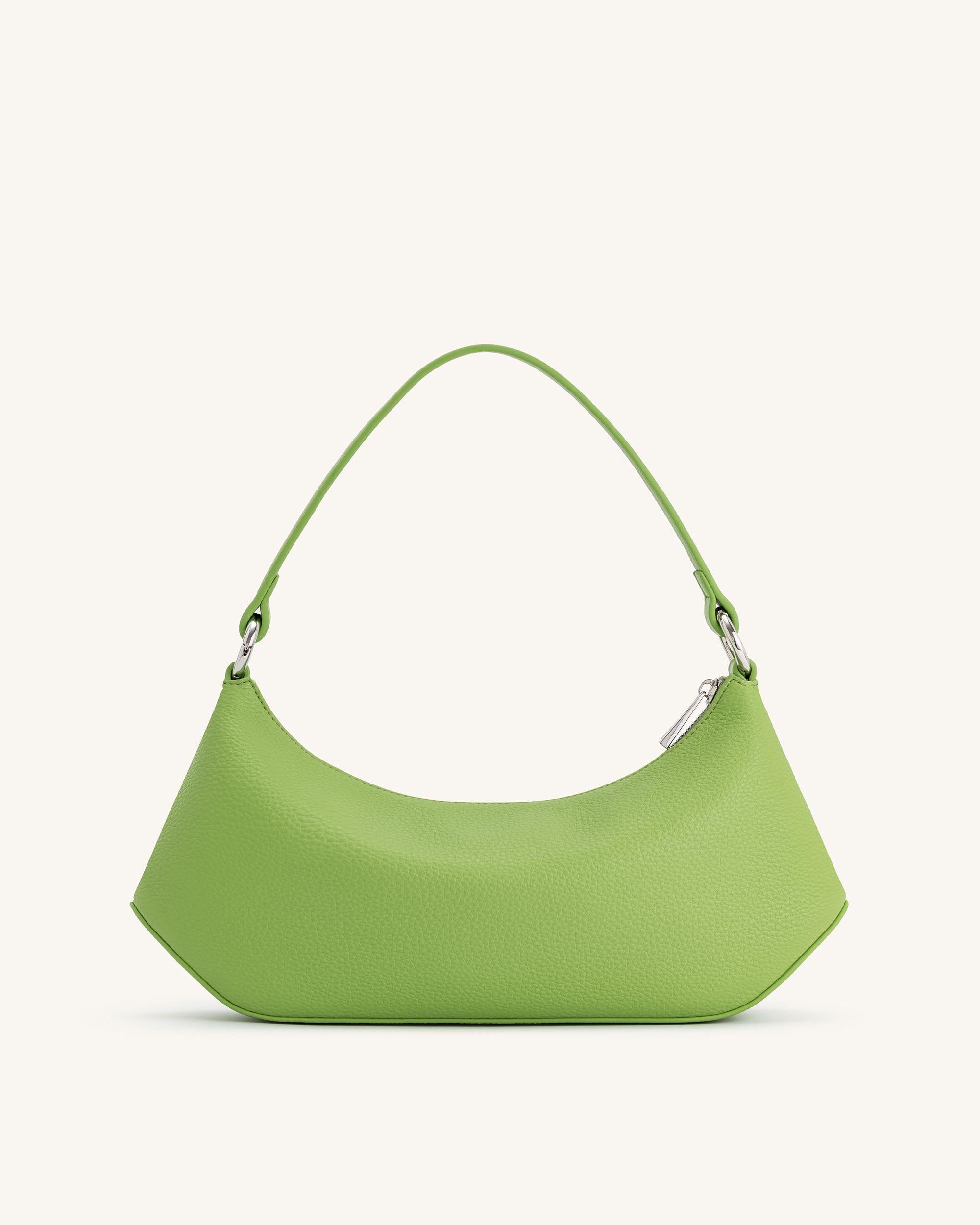 Lily Shoulder Bag - Green-Mesadic