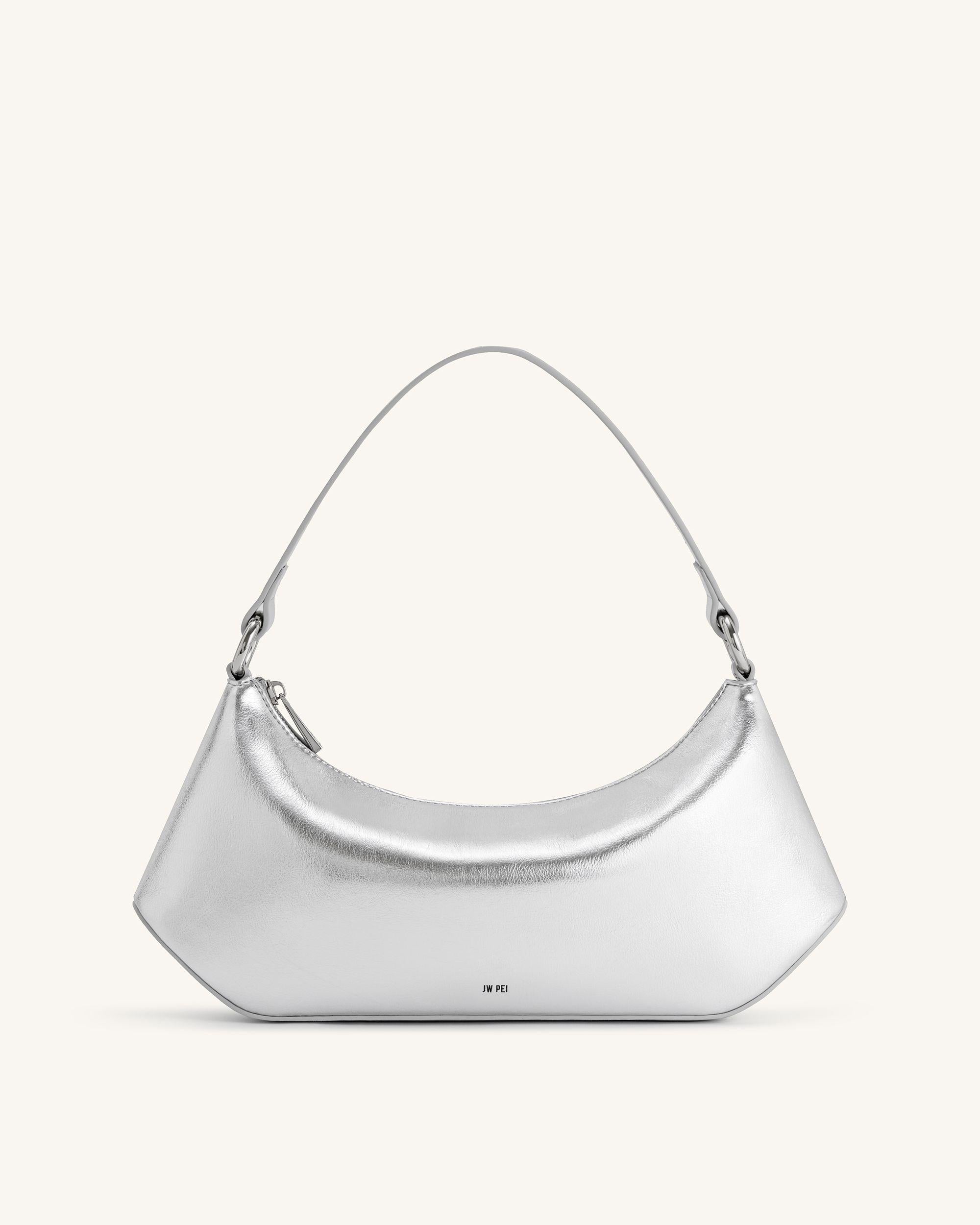 Lily Shoulder Bag - Silver-Mesadic