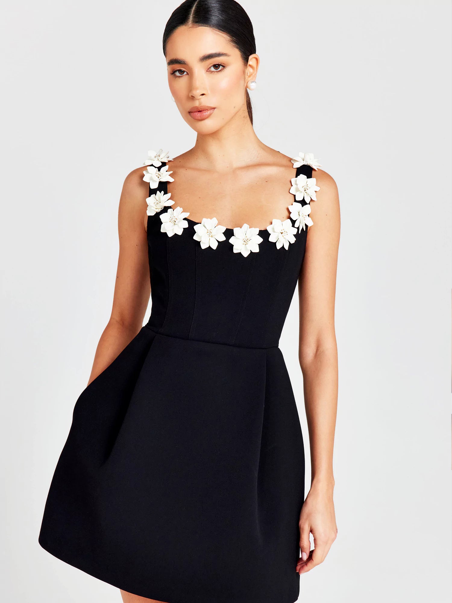 Enchanted Blooms Mini Dress-CALLISTARI