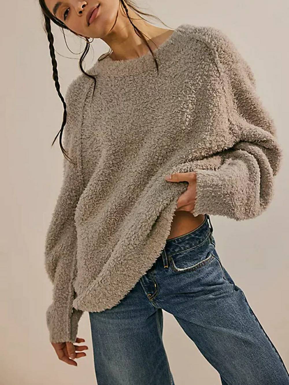 Teddy Sweater Tunic-CALLISTARI