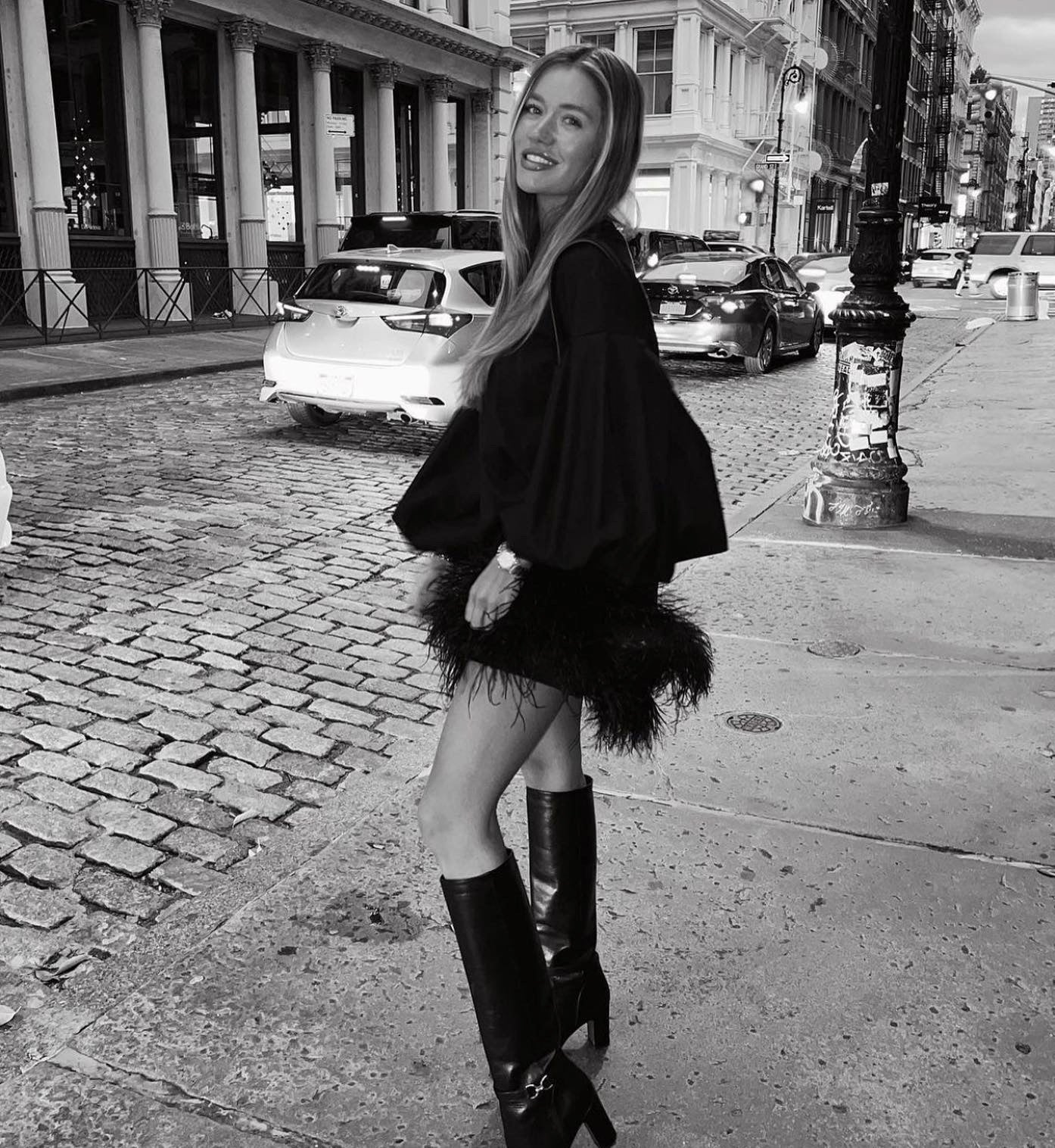 Callistari black swan dress-CALLISTARI