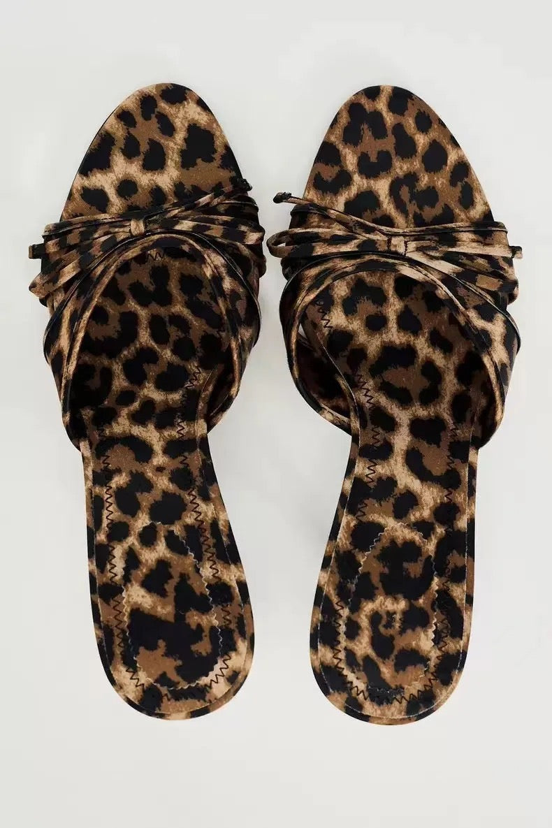 Azira - Leopard Print High Heels-CALLISTARI