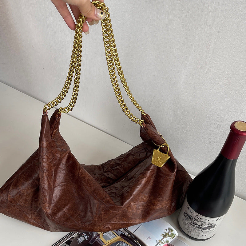 Retro-Chain Women's Fashion Dumpling Bag-CALLISTARI