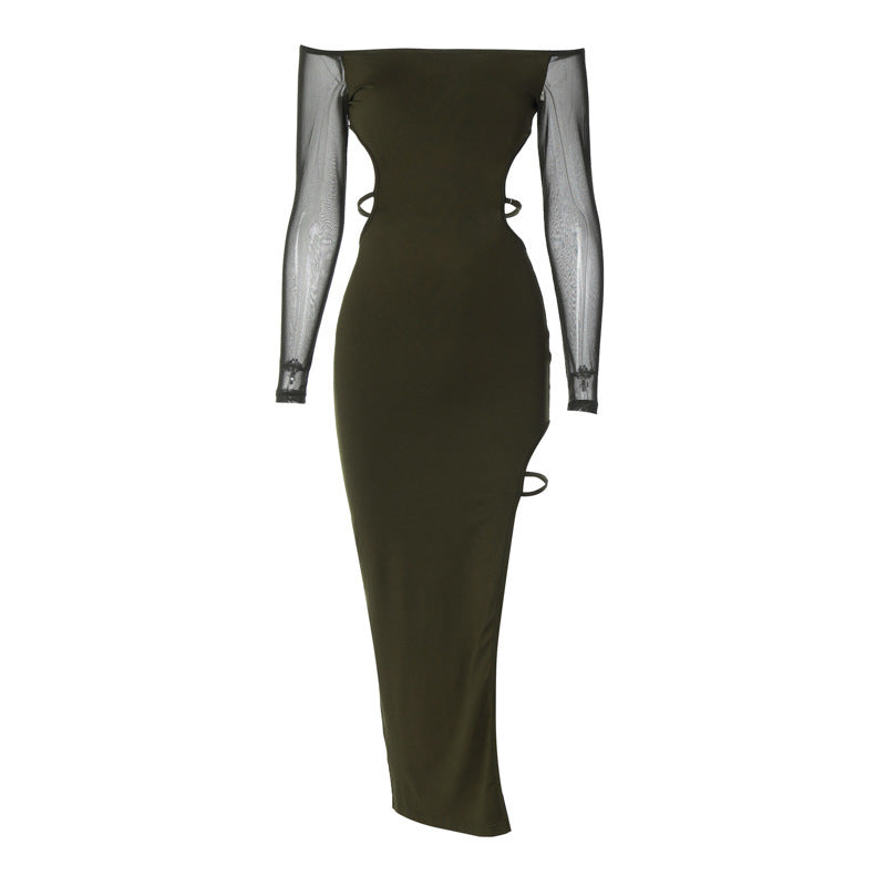 Easy Breezy Mesh Maxi Dress-CALLISTARI