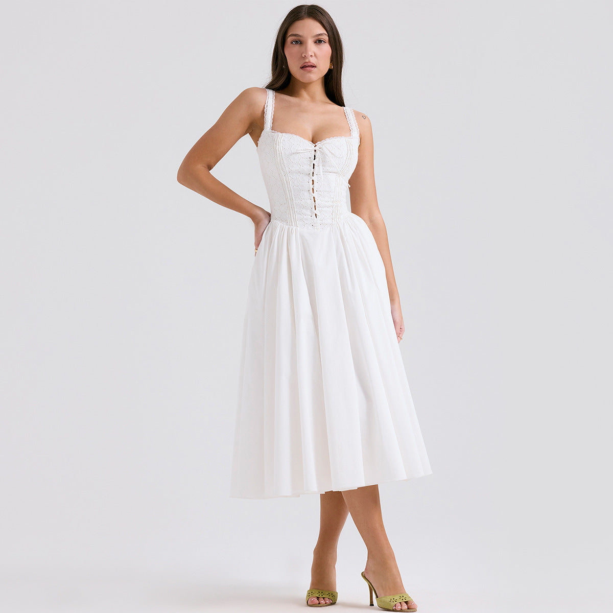 Marguerite  Midi Dress-CALLISTARI