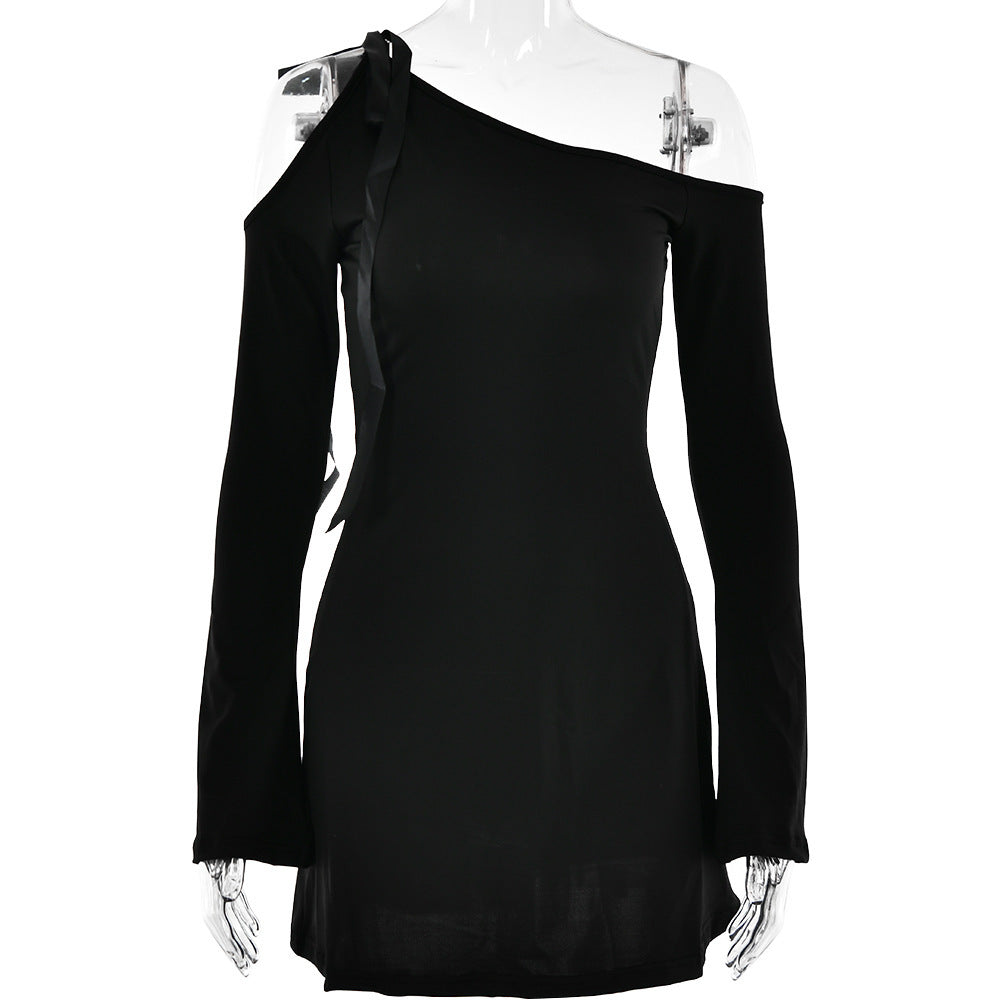 Naleah Off-Shoulder Mini Dress-CALLISTARI