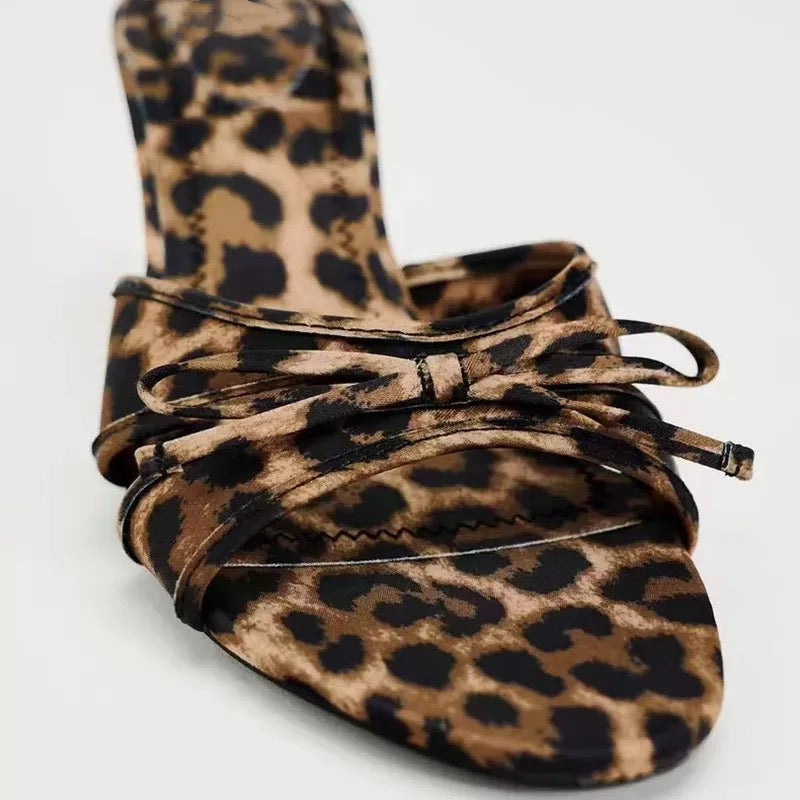 Azira - Leopard Print High Heels-CALLISTARI