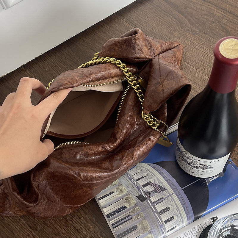 Retro-Chain Women's Fashion Dumpling Bag-CALLISTARI