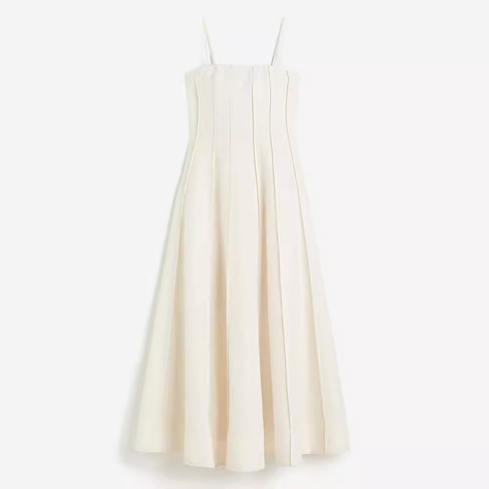 Aria White Bandeau Maxi Dress-CALLISTARI