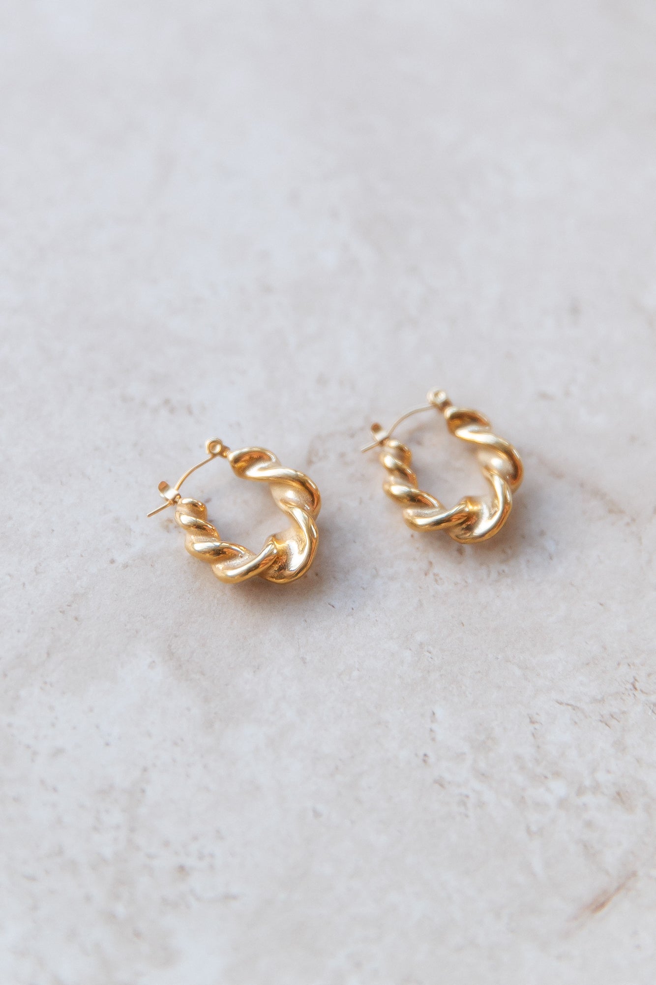 18K Gold Plated Renewed Palette Earrings-CALLISTARI