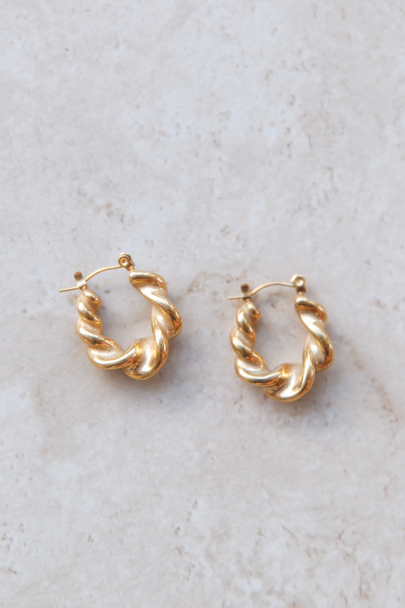 18K Gold Plated Renewed Palette Earrings-CALLISTARI