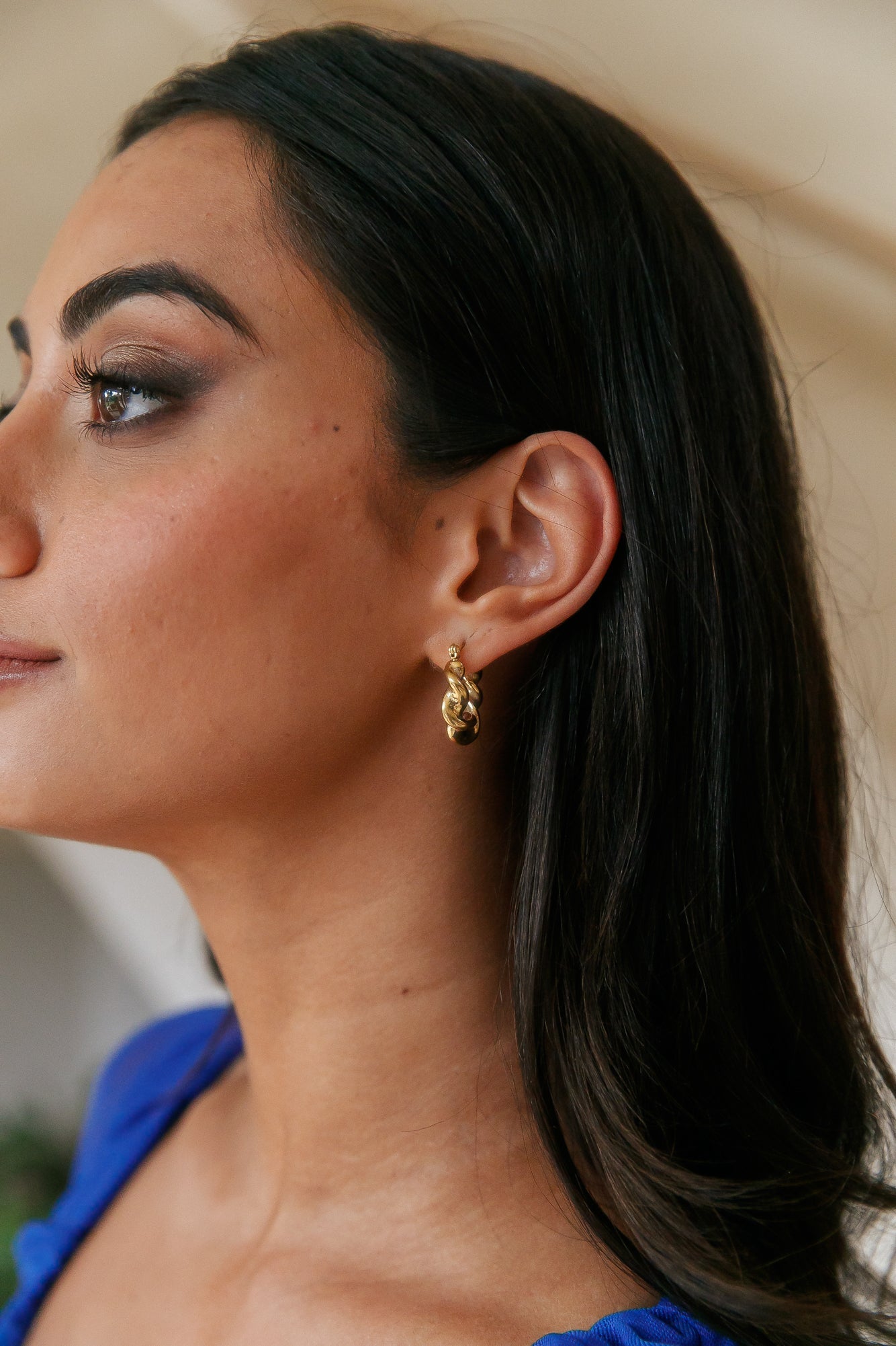 18K Gold Plated Renewed Palette Earrings-CALLISTARI