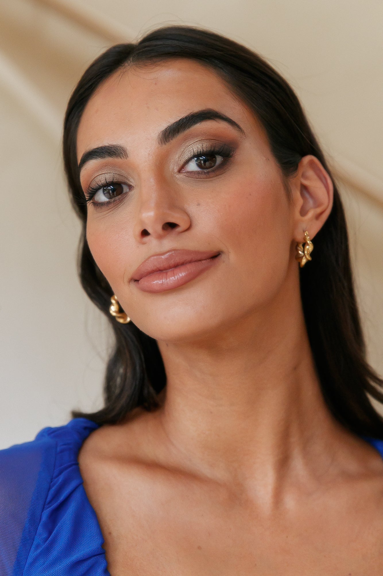 18K Gold Plated Renewed Palette Earrings-CALLISTARI
