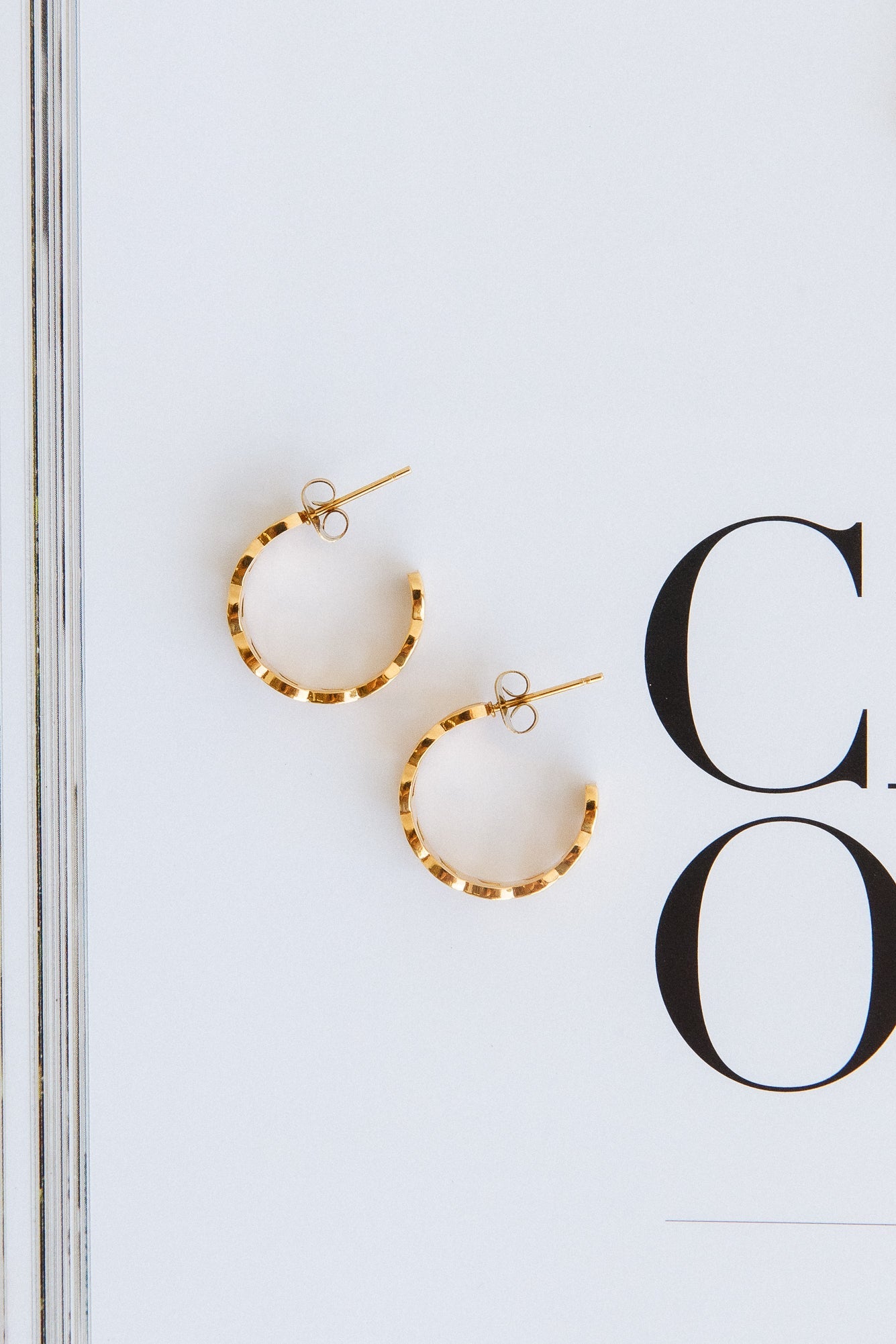 18K Gold Plated Union Of Ours Earrings Gold-CALLISTARI