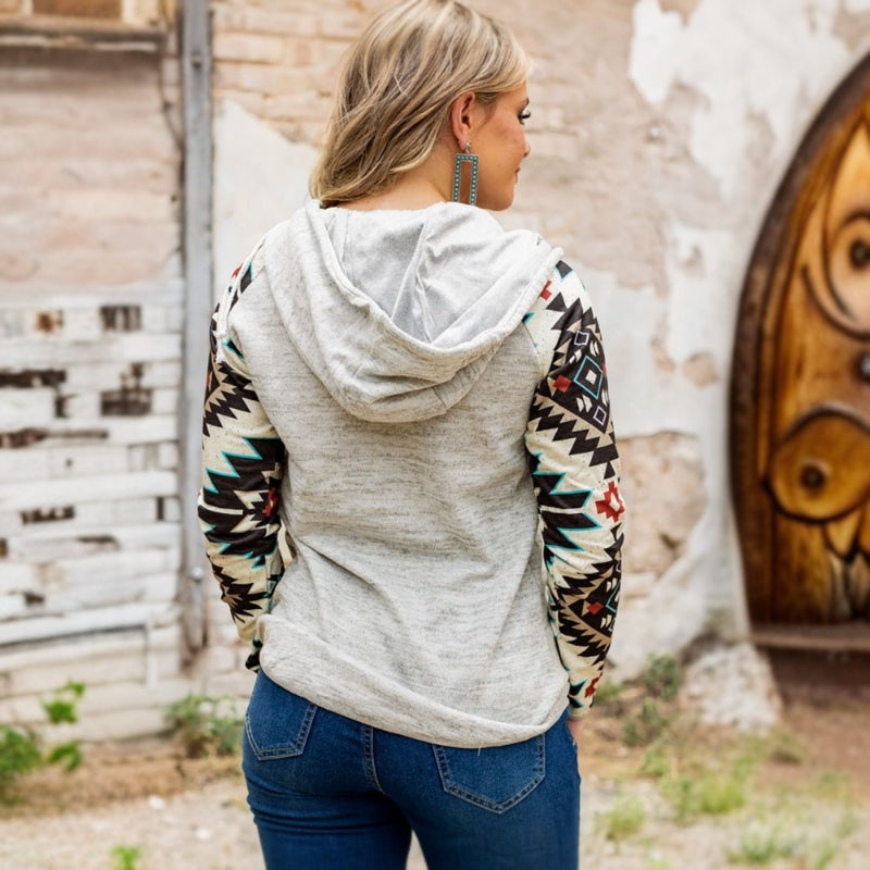 Long Sleeve Cardigan Casual Sweater Hoodie-CALLISTARI
