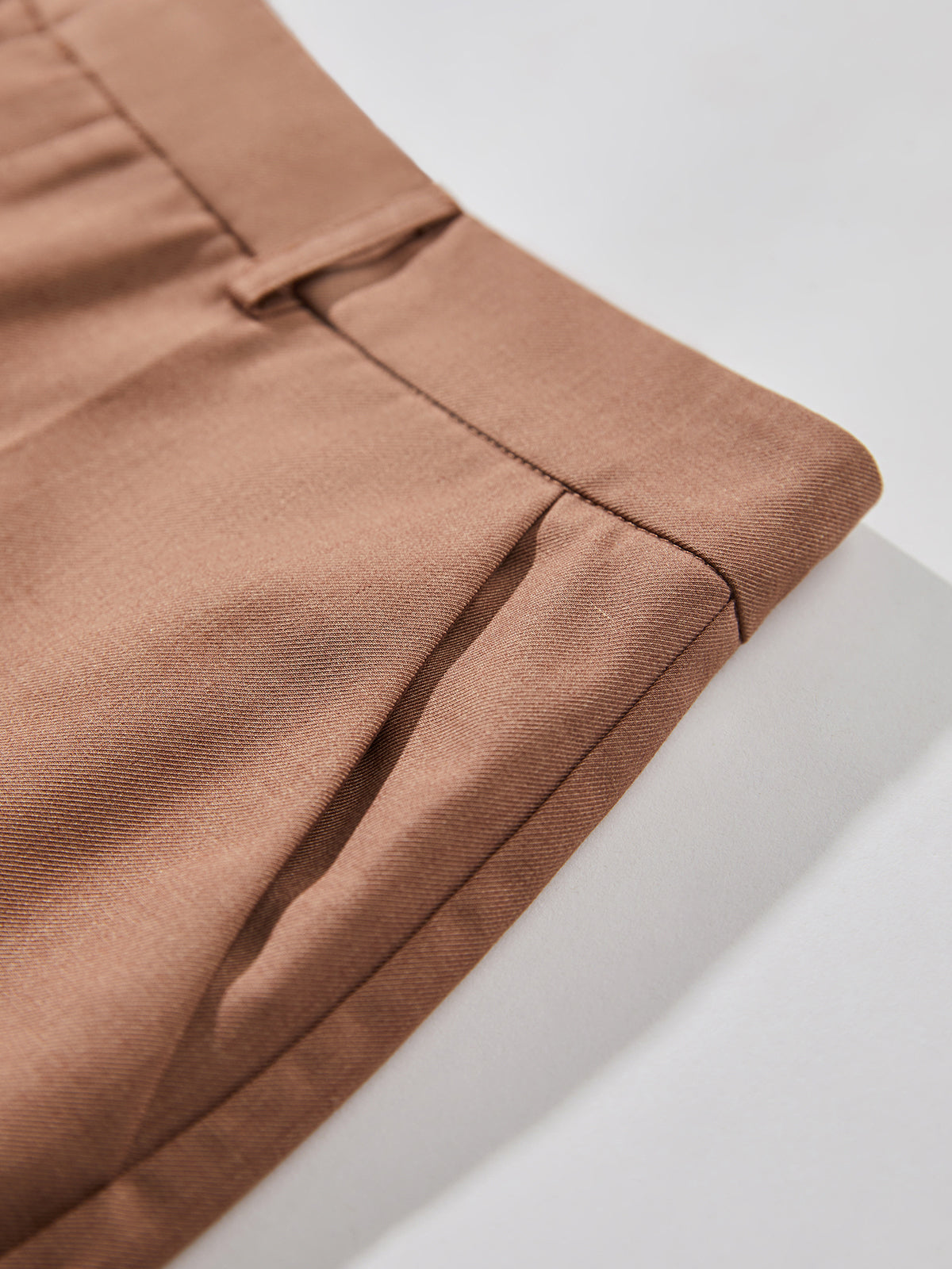 High Waisted Cropped Skinny Straight Leg Trousers-CALLISTARI