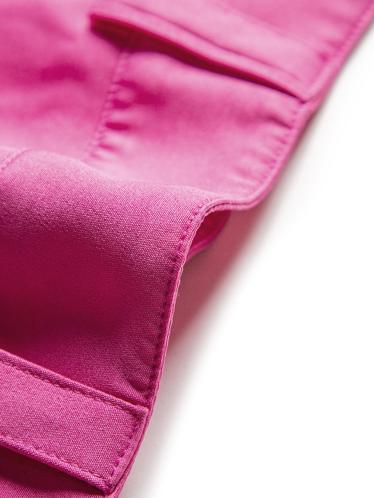 High Waisted Pleat Front Solid Colored Straight Leg Trousers-CALLISTARI