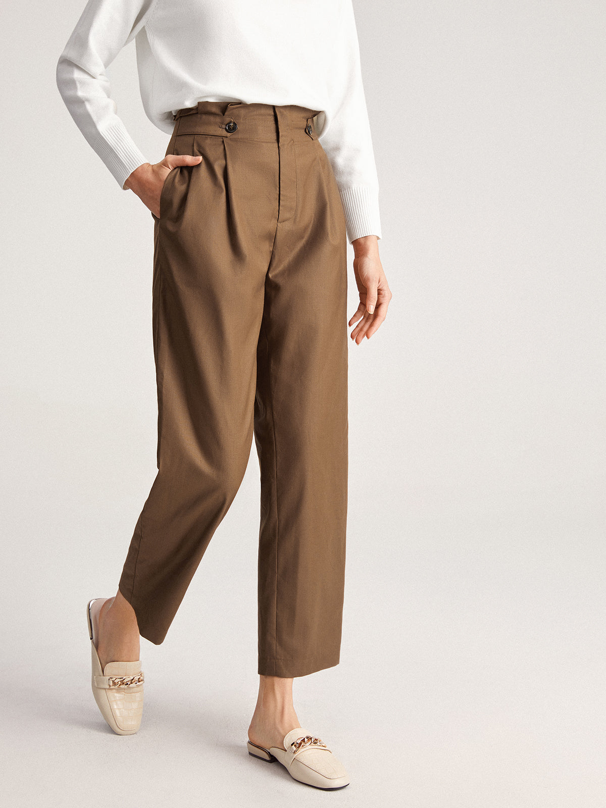 Feeling Free Wide Leg Dress Pants-CALLISTARI