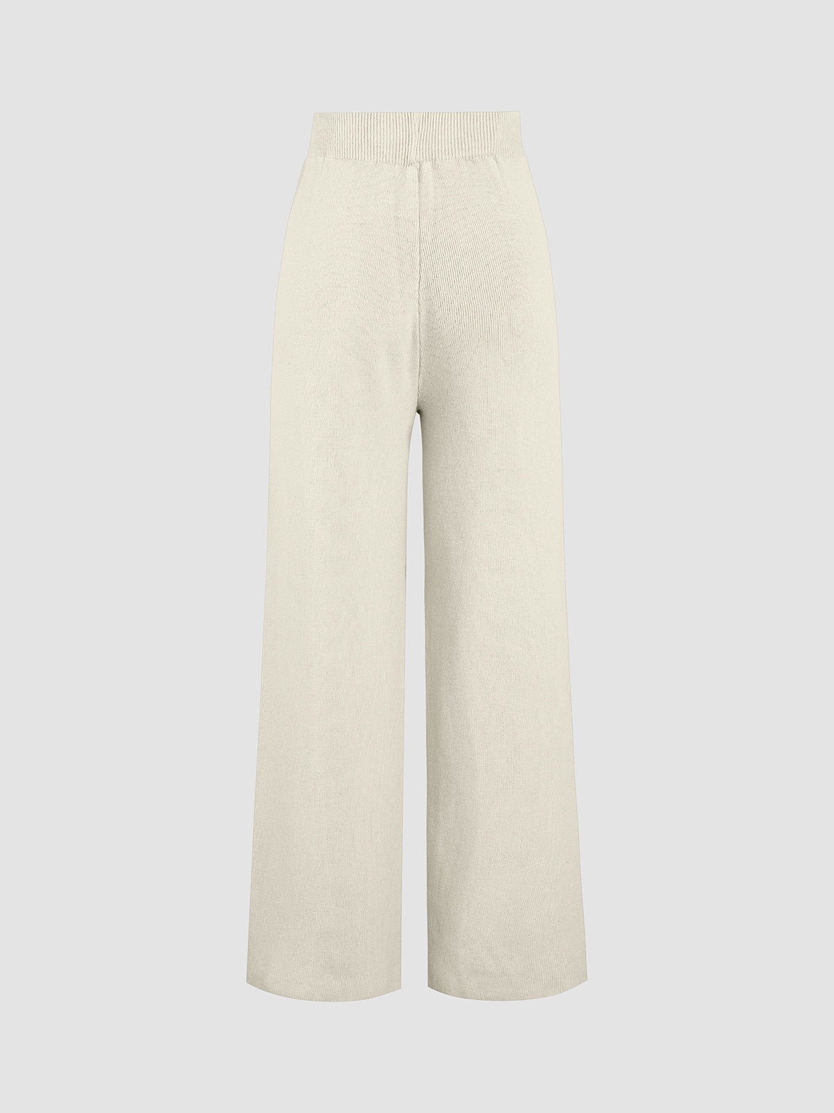 Ribbed Mystique Wide Leg Pants-CALLISTARI