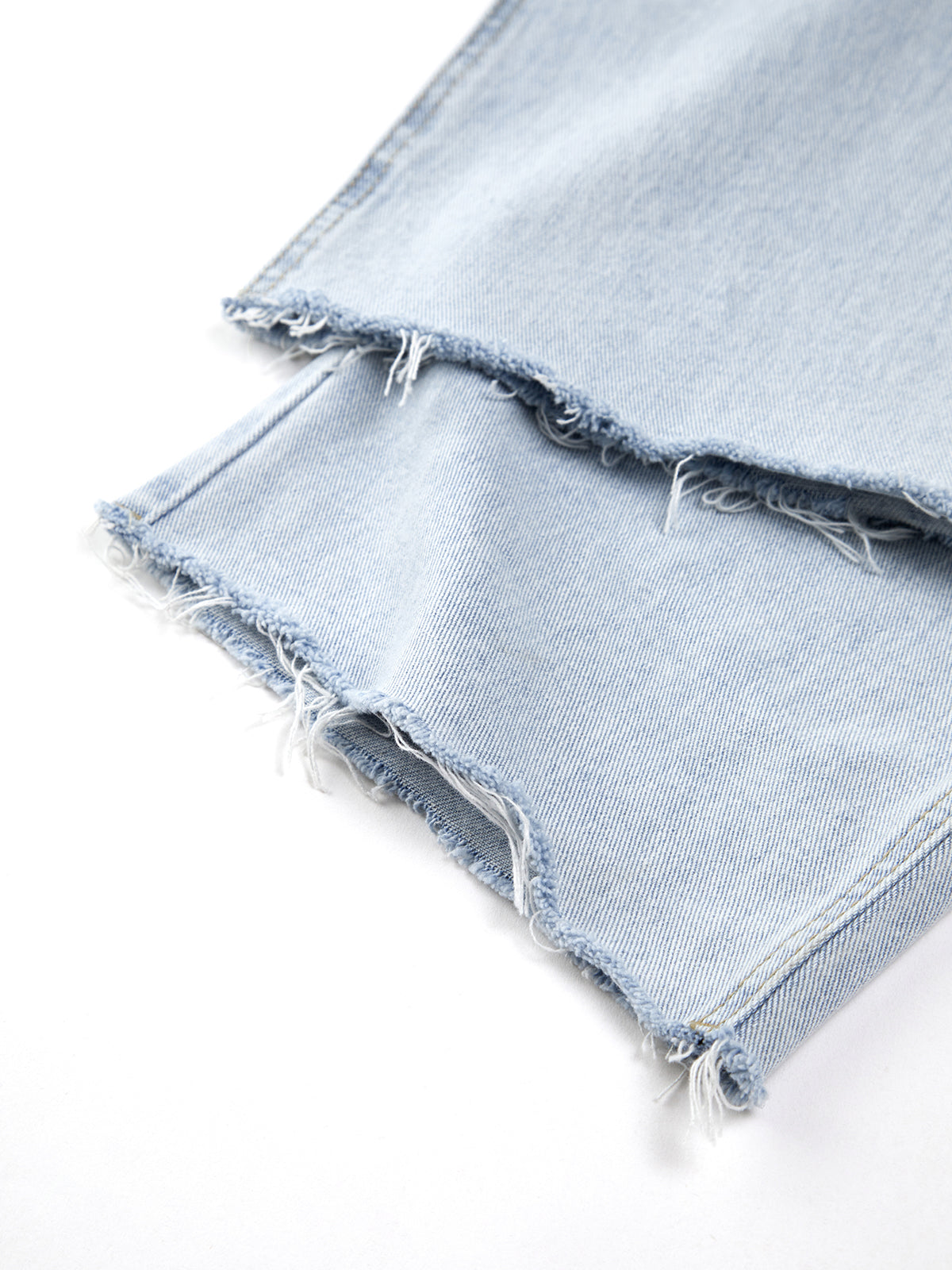 Denim Straight Leg Jeans-CALLISTARI