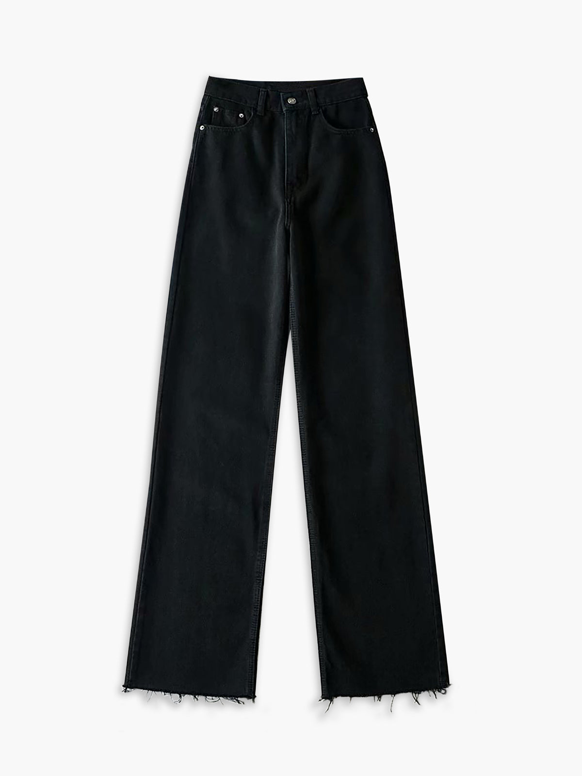 Denim Straight Leg Jeans-CALLISTARI