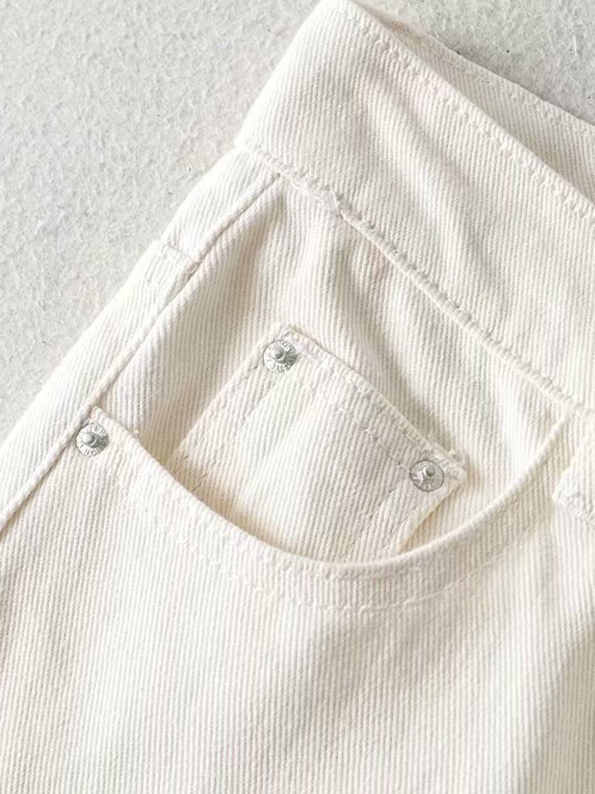 Denim Straight Leg Jeans-CALLISTARI