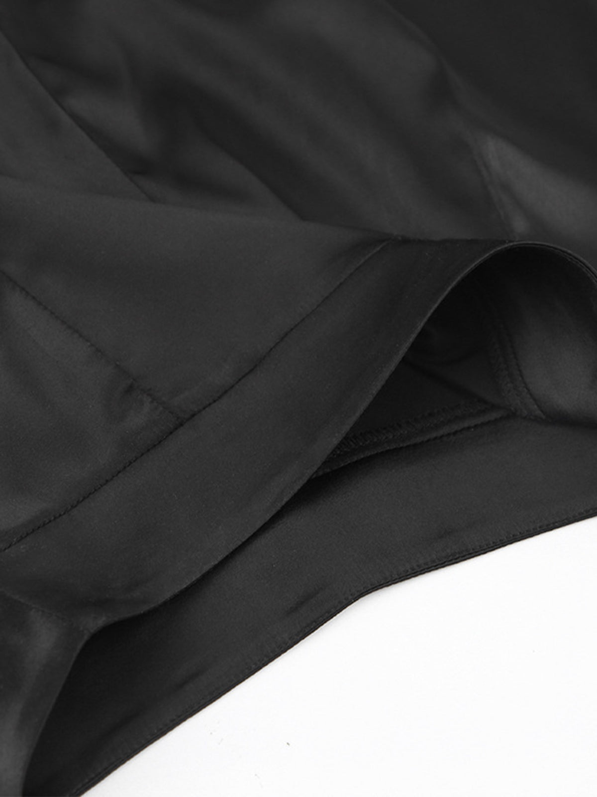 Oversized Satin Wide Leg Dress Pants-CALLISTARI