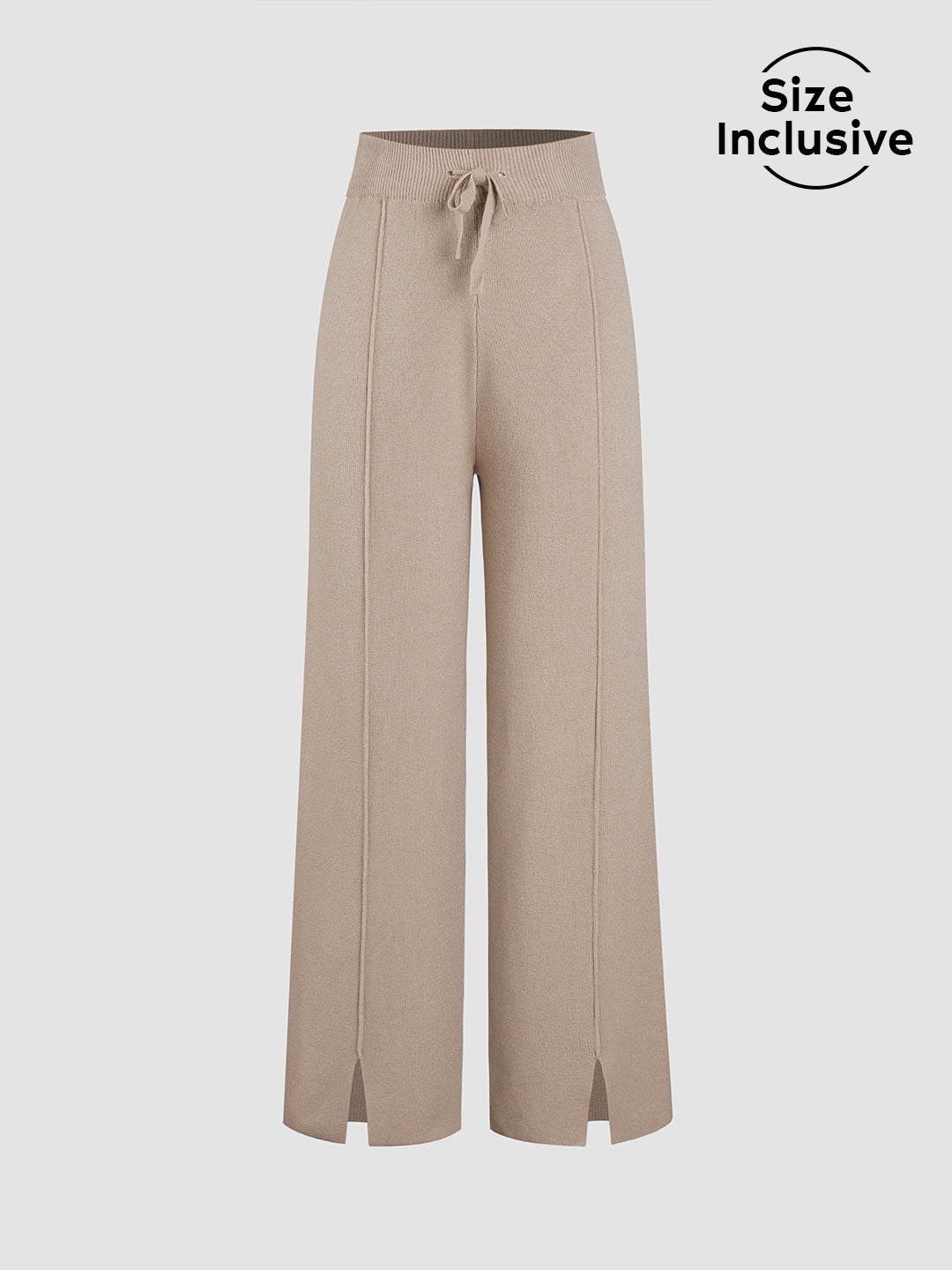 Ribbed Mystique Wide Leg Pants-CALLISTARI