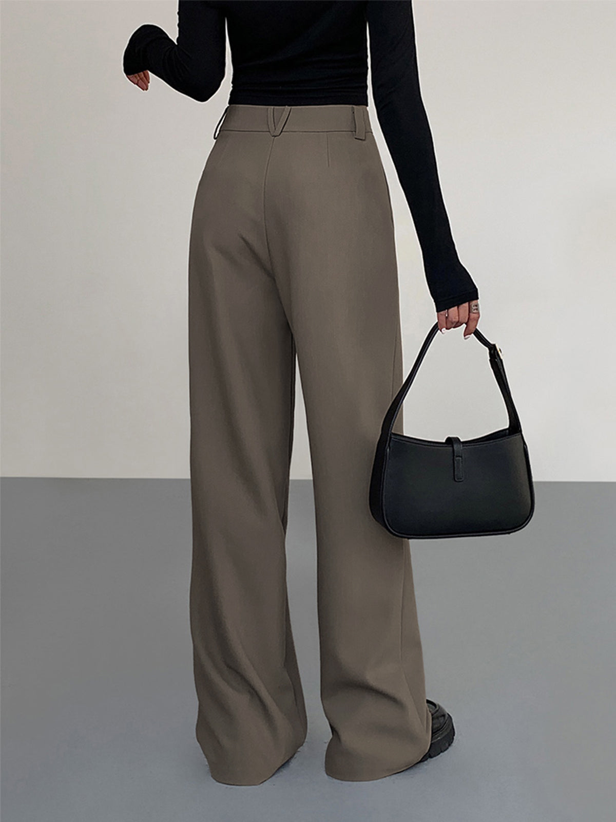Business Casual Pleat Dress Pants-CALLISTARI