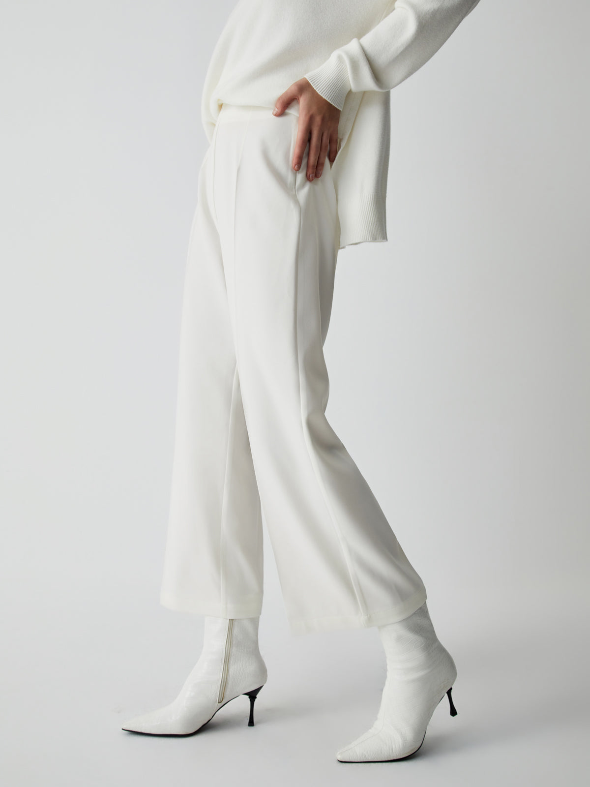 Effortless Wide Leg Culotte Pants-CALLISTARI