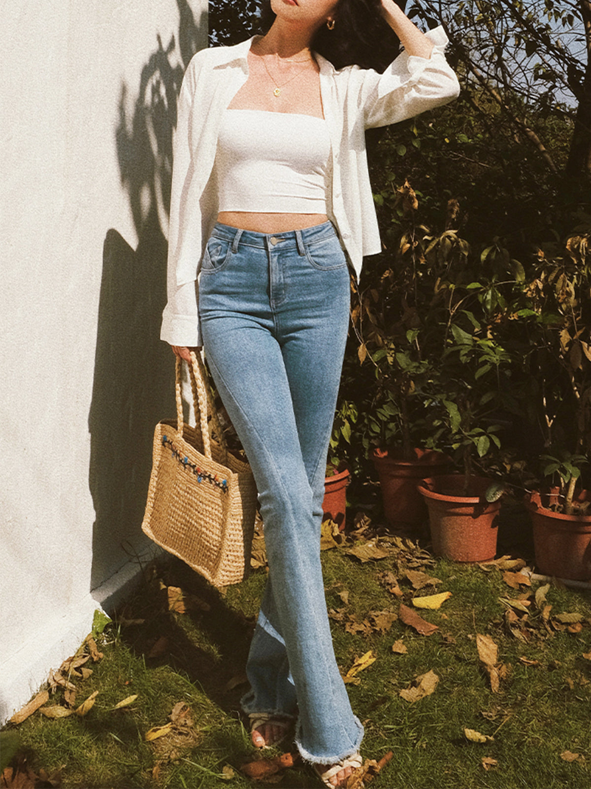 Callistari Callistari Casual Snug Denim Jeans-CALLISTARI