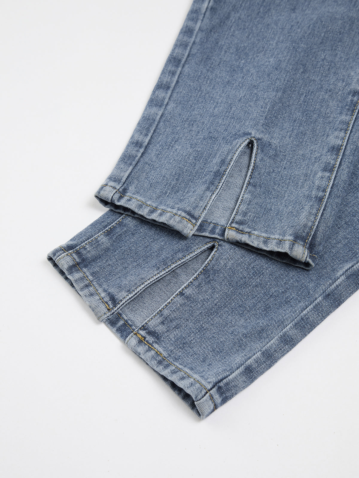 Classic Straight Leg Jeans-Mesadic