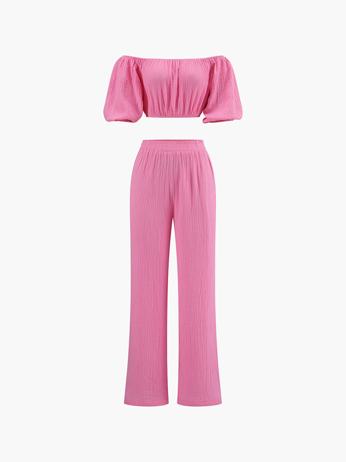 Cotton Blends Pants Set-CALLISTARI