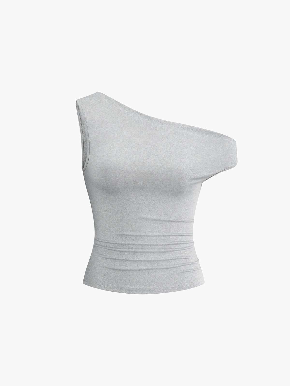 Asymmetrical Neck One Shoulder Off Top With Pants Set-CALLISTARI