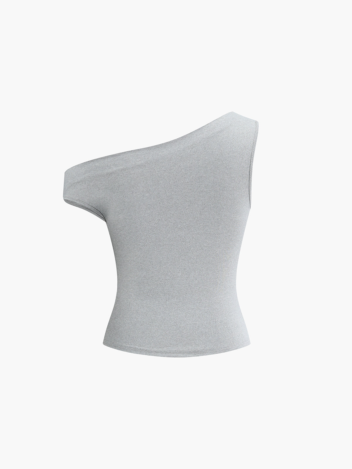 Asymmetrical Neck One Shoulder Off Top With Pants Set-CALLISTARI