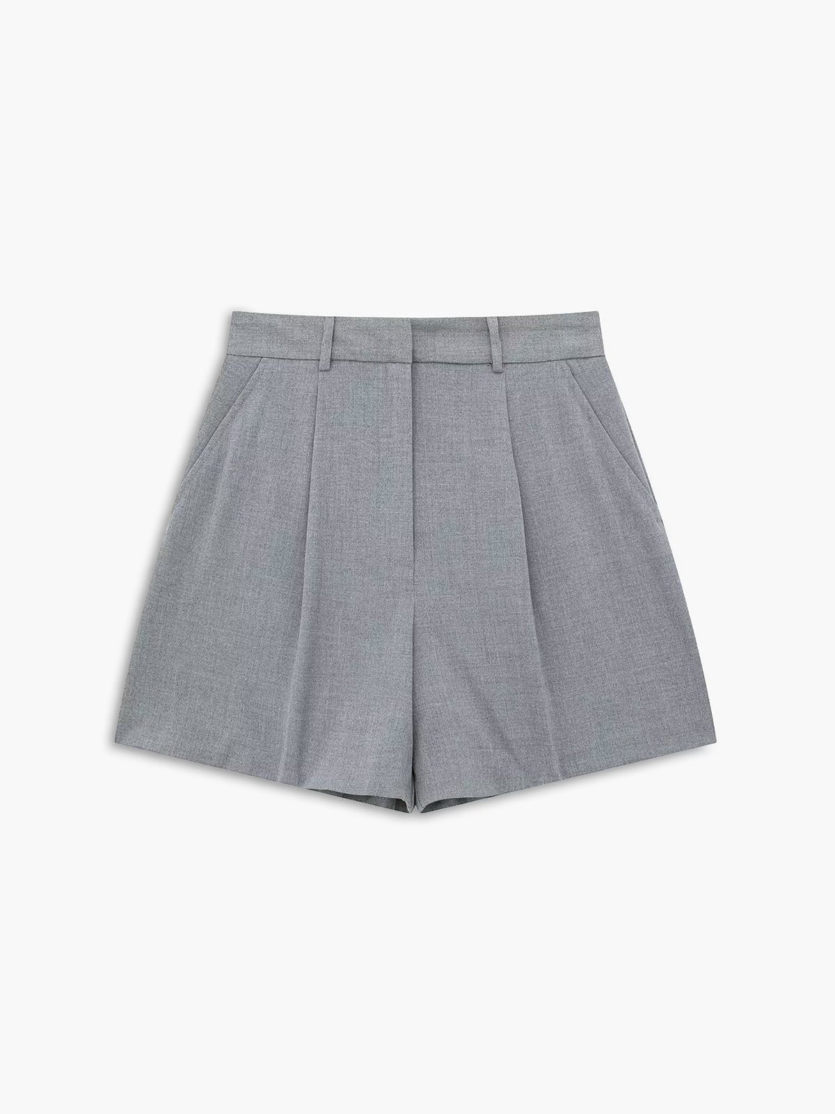 V-neck Woven Fabric Casual Shorts Set-CALLISTARI