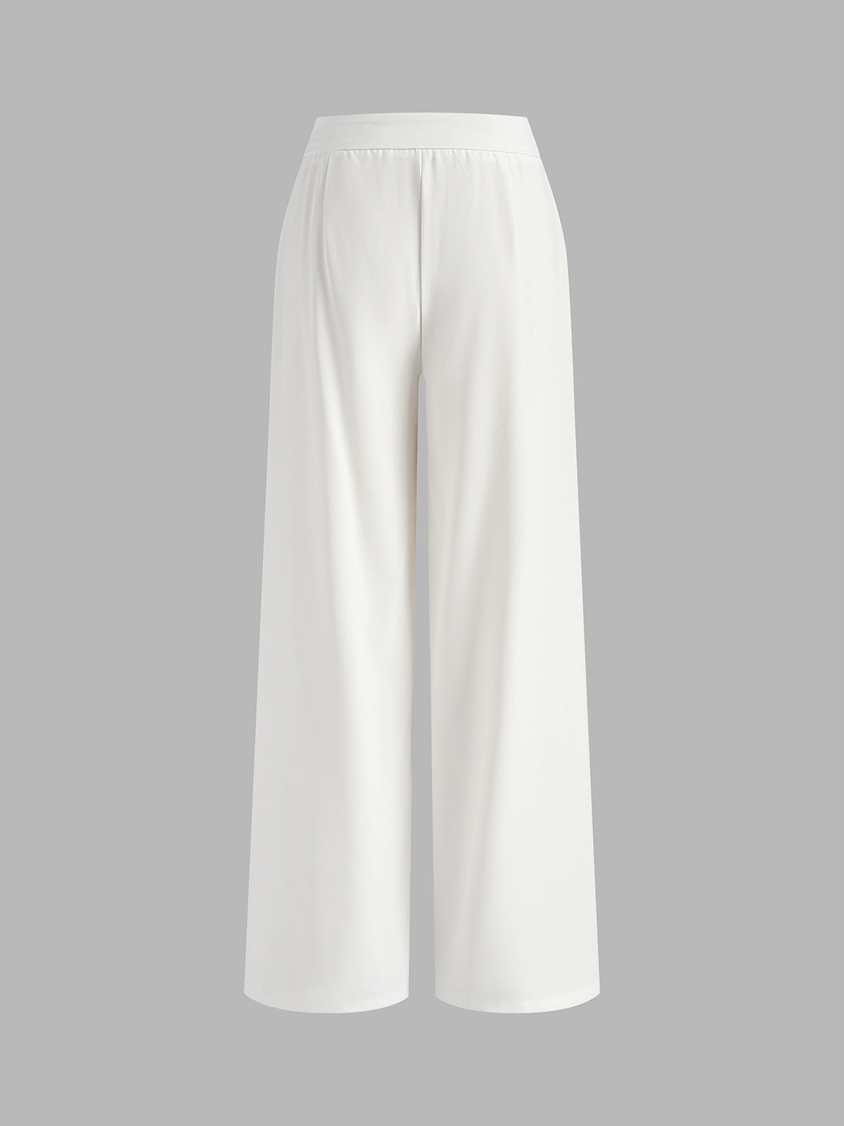 Asymmetrical Backless Tie-Back Pants Set-CALLISTARI