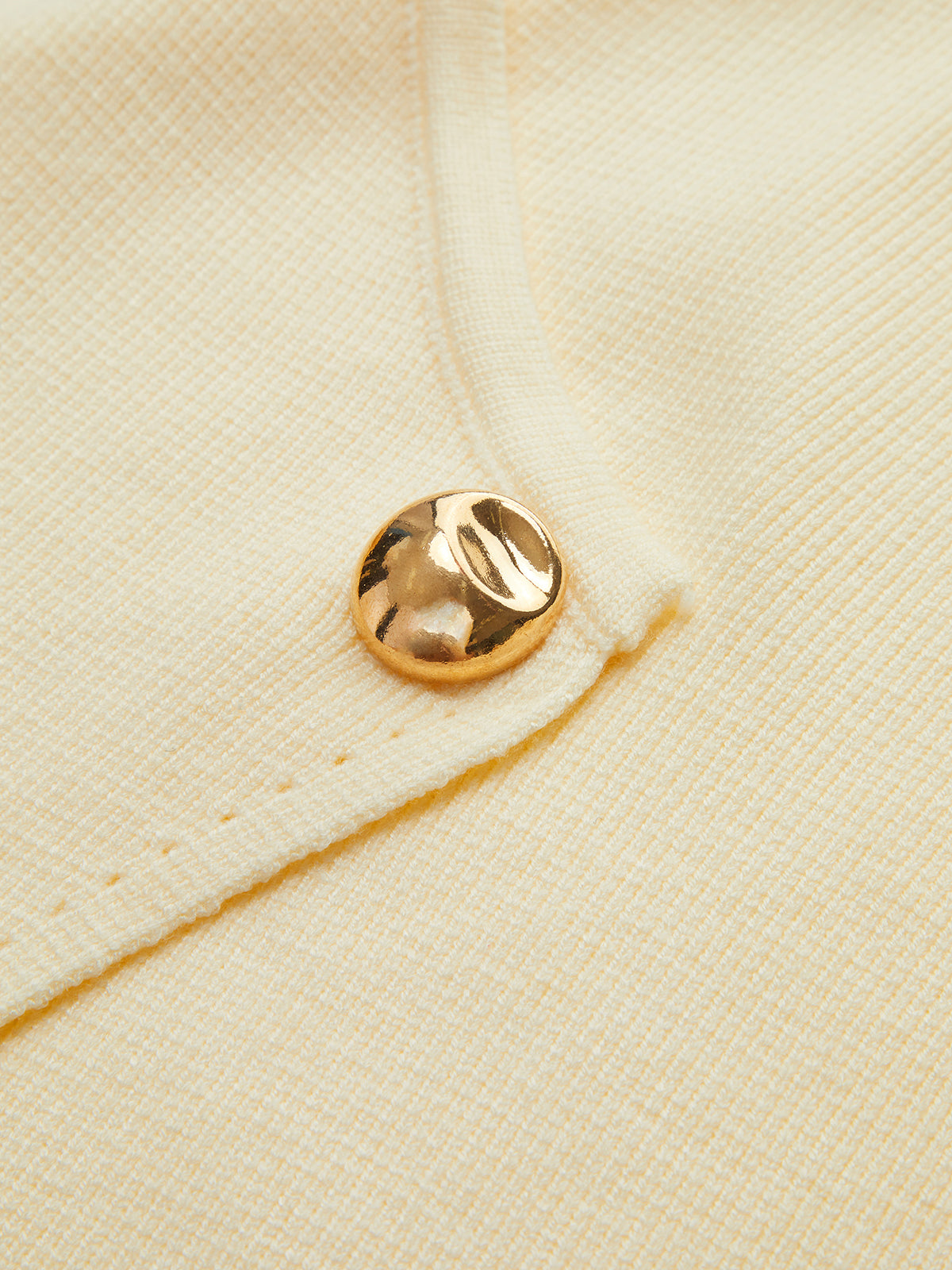 Callistari Cross Design Button Jersey Cardigan-CALLISTARI