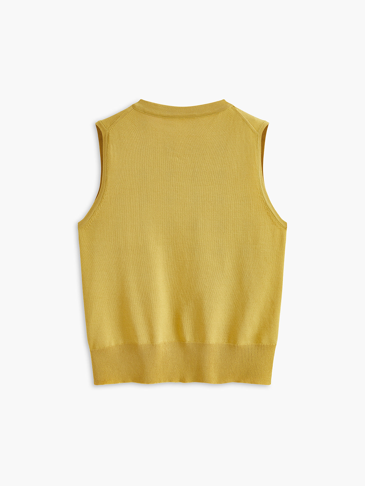 Callistari Breasted Jersey Sweater Vest-CALLISTARI