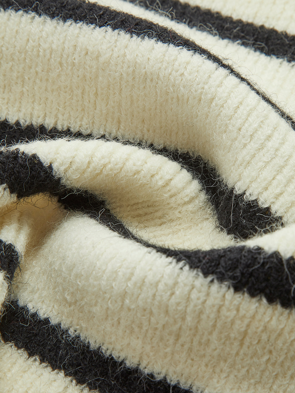 V-Neck Striped Tie Sweater Vest-CALLISTARI