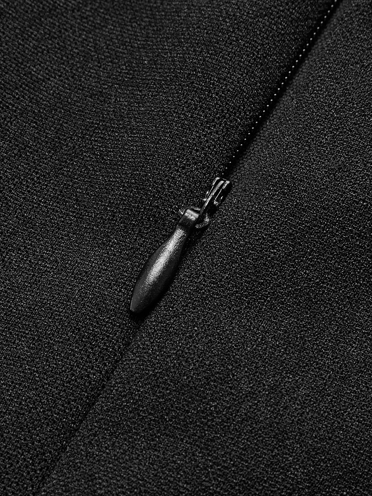 Callistari Square Collar Beaded Decor Pleated Dress-CALLISTARI