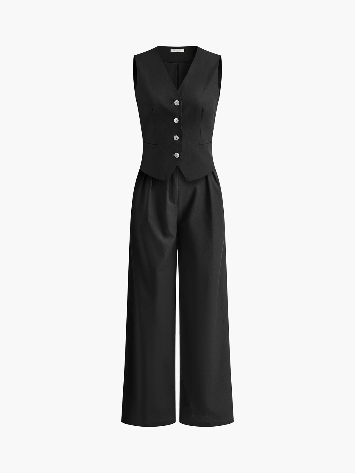 Cotton & Linen Pants Set-Mesadic