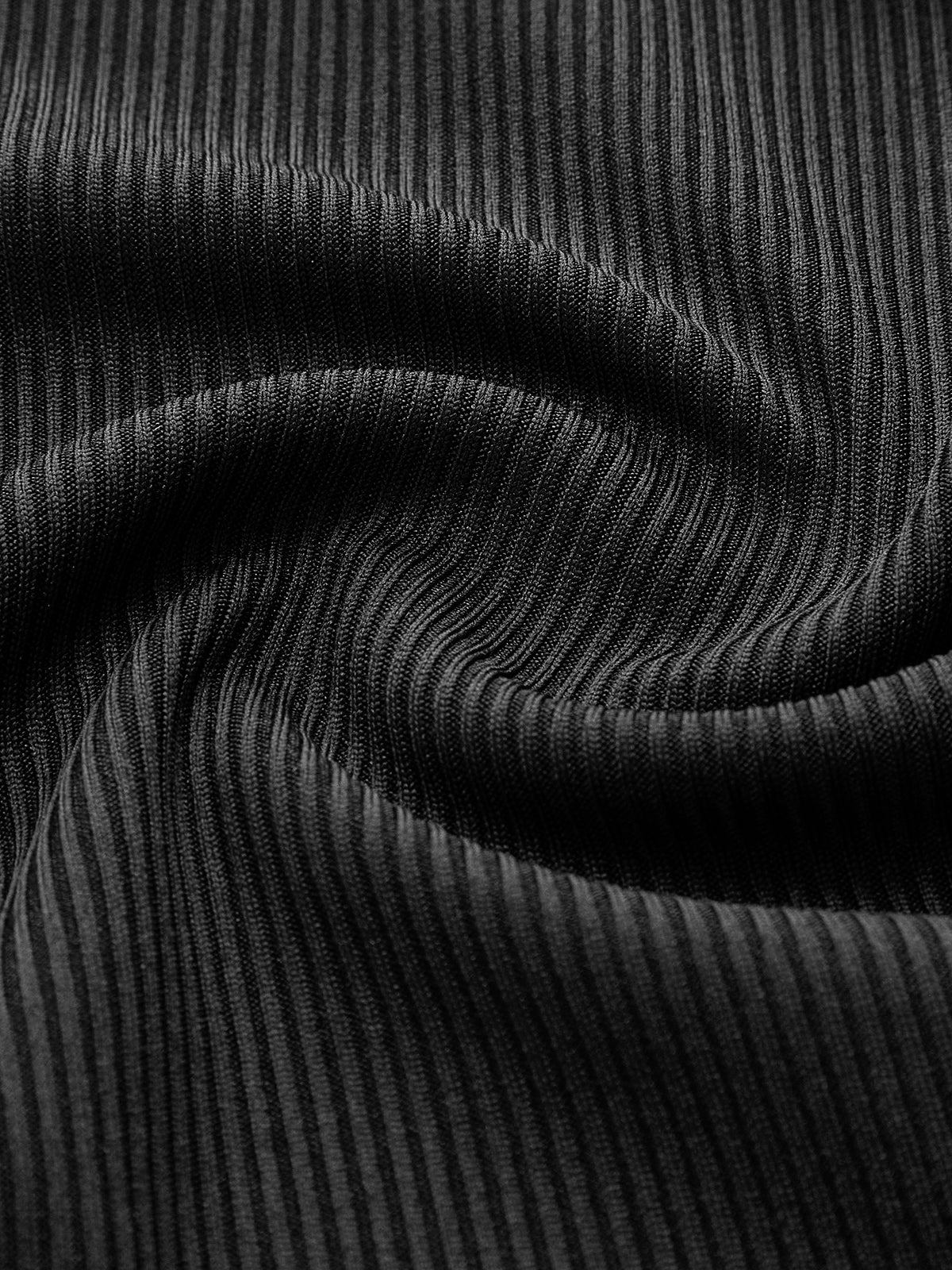 Ribbed Off-Shoulder Plain Jumpsuit-CALLISTARI