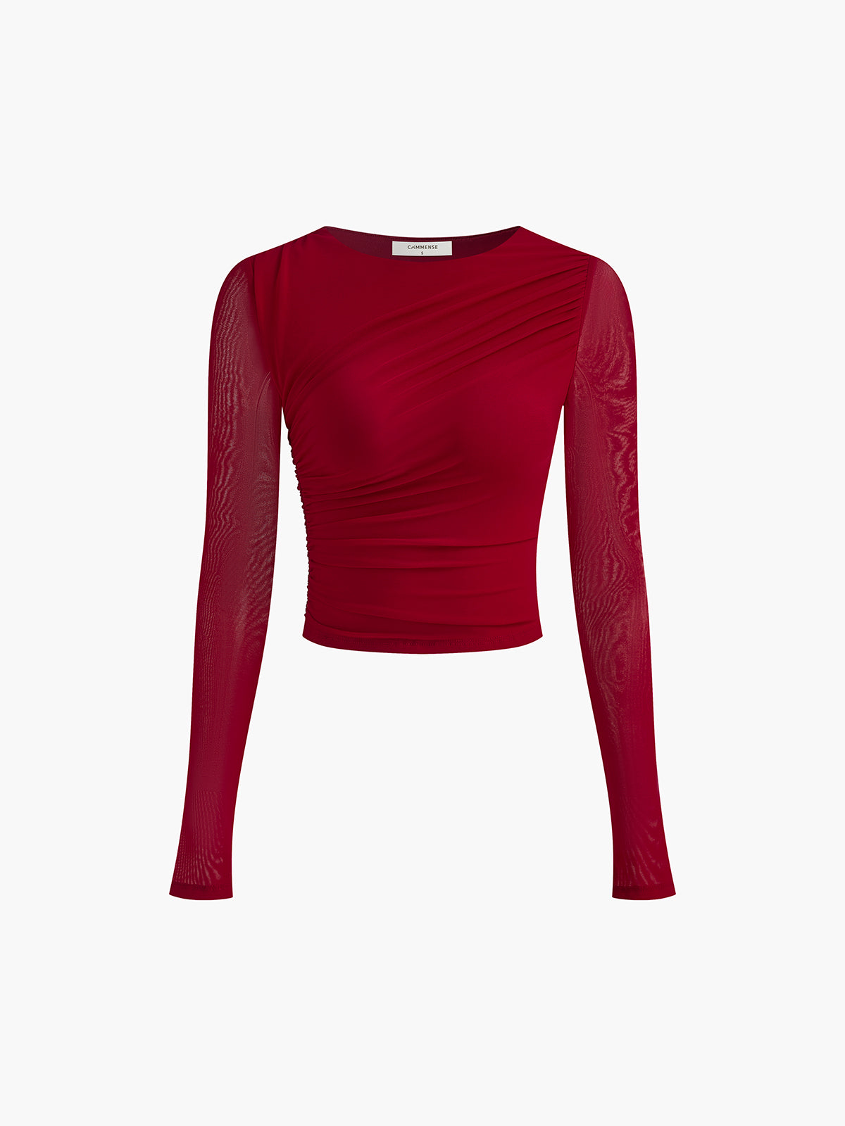 Callistari Pleated Jersey Blouse-CALLISTARI