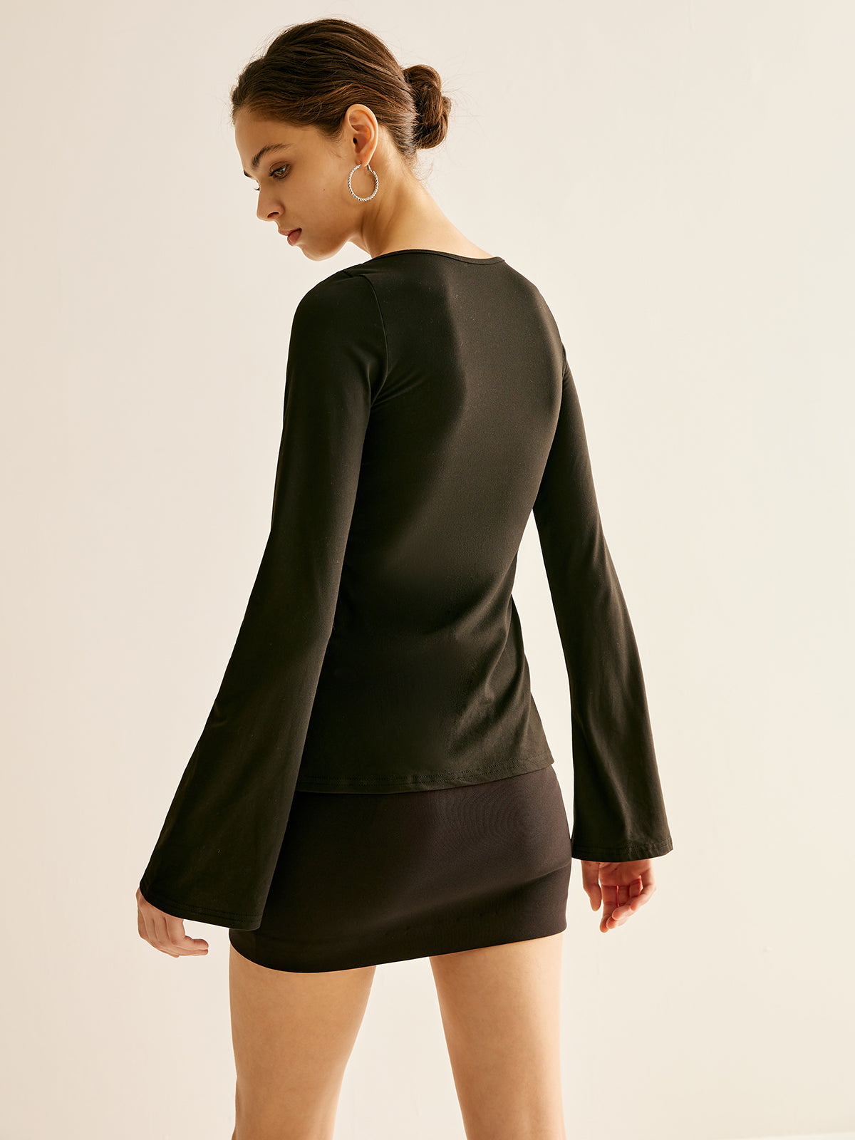 Callistari Knotted Sexy T-Shirt-CALLISTARI